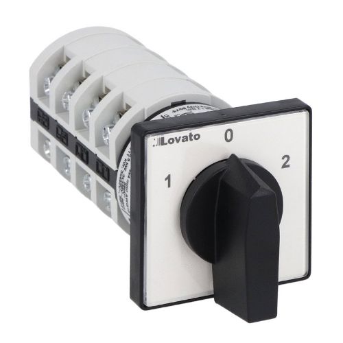 Picture of Ümberlüliti 7GN, 1-0-2, 4P, 25A, uksele, 48x48, Lovato