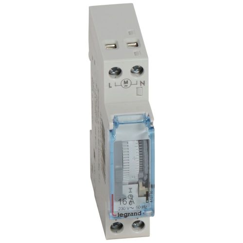 Изображение Programmkell MicroRex T11, mehaaniline, 24h, reservita, 1CO, 230VAC, Legrand