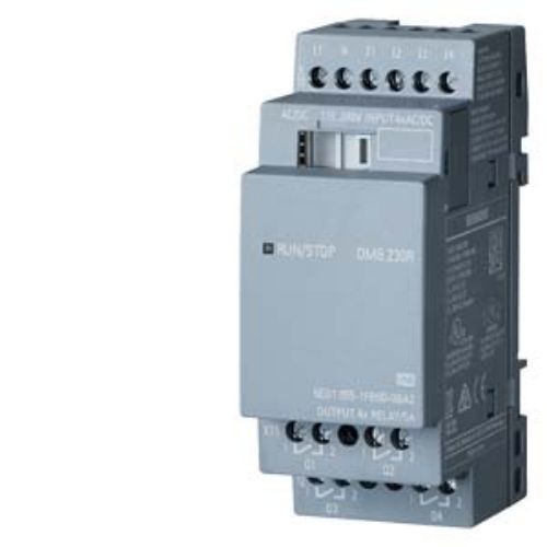 Picture of Laiendusmoodul LOGO8 DM8 230R, 230VAC, 4DI, 4DO ( relee ), Siemens 