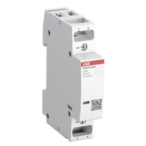 Picture of Moodulkontaktor ESB 16A, 2NC, 24V AC/DC 1 moodul, ABB 