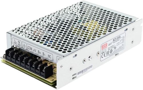 Изображение Toiteplokk AD, 13.8VDC 3.5A akulaadimise (UPS) funktsiooniga 88-264VAC/124-370VDC, Mean Well 