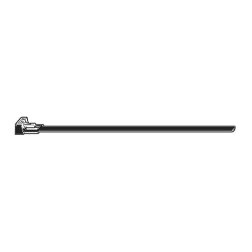 Picture of Avatav juhtmeside 200x7.6mm must (100tk) Haupa 