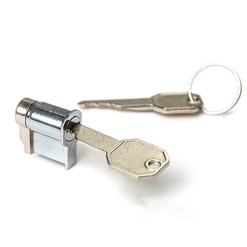 Picture of Võtmega lukk IDE Silver kilbile, IDE  