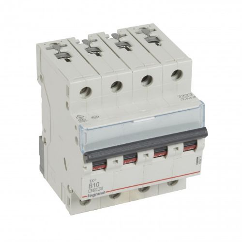 Изображение Moodulkaitselüliti TX3, 4P, 10A, B, 6kA, Legrand 