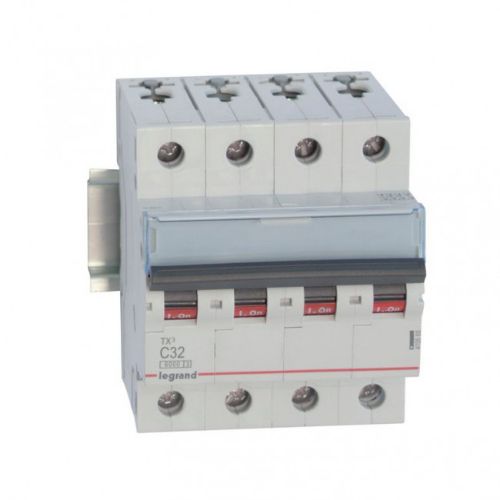 Picture of Moodulkaitselüliti TX3, 4P, 32A, C, 6kA, Legrand 