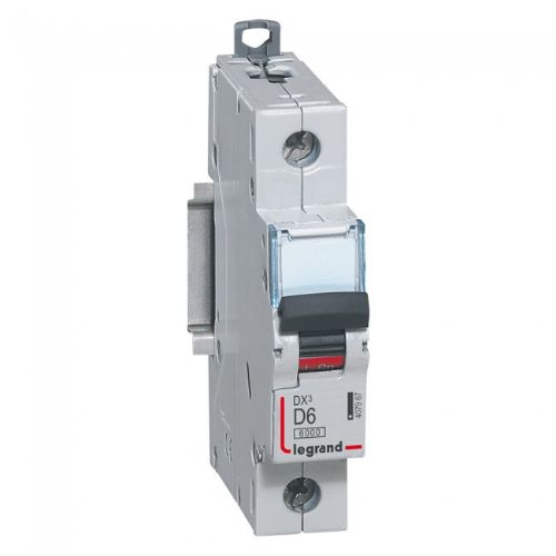Picture of Moodulkaitselüliti DX3, 1P, 6A, D, 6kA/10kA, Legrand 