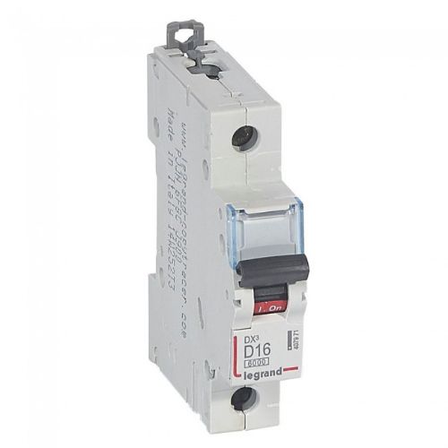 Picture of Moodulkaitselüliti DX3, 1P, 16A, D, 6kA/10kA, Legrand 