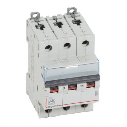 Picture of Moodulkaitselüliti DX3, 3P, 40A, D, 6kA/10kA, Legrand 