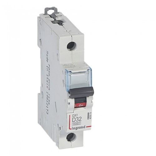 Picture of Moodulkaitselüliti DX3, 1P, 32A, D, 6kA/10kA, Legrand 