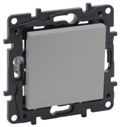 Picture of Ristlüliti klahviga, 10A 230V alumiinium, vedrukl. süv. IP20, NILOE STEP, LEGRAND 