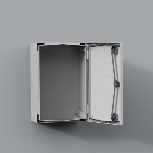 Picture of Polüester kilp 735x535x270, transparent uks, IP66, nVent Hoffman 