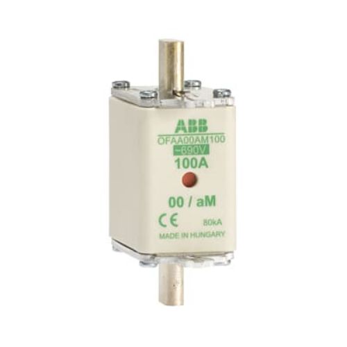 Picture of Sular NH00, 80A, aM, 690V AC, ABB 