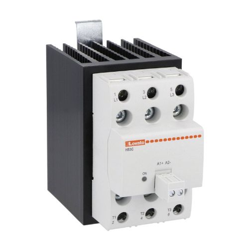 Picture of Pooljuhtrelee 3P, (AC-51) 25A (48-600VAC), sisend 4-32VDC + radiaator, Lovato