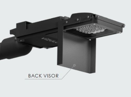 Picture of Micro Martin back visor, RAL 9007