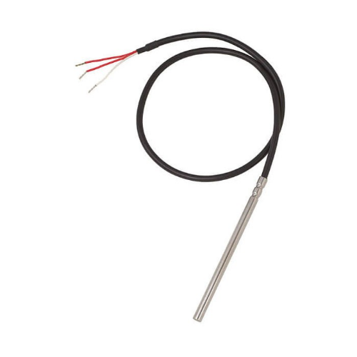 Picture of Temp.andur Pt100, -30...180C, Ø 6 mm x 50 mm, 4-juhet, Stainless steel 1.4571, kaabel 5m, WIKA 