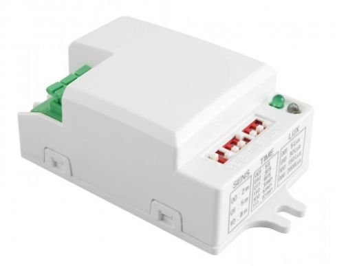 Picture of Liikumisandur Radar Valgustisse SRC812 Mini 360 500W 3-2000lx H=8m IP20 Valge GTV
