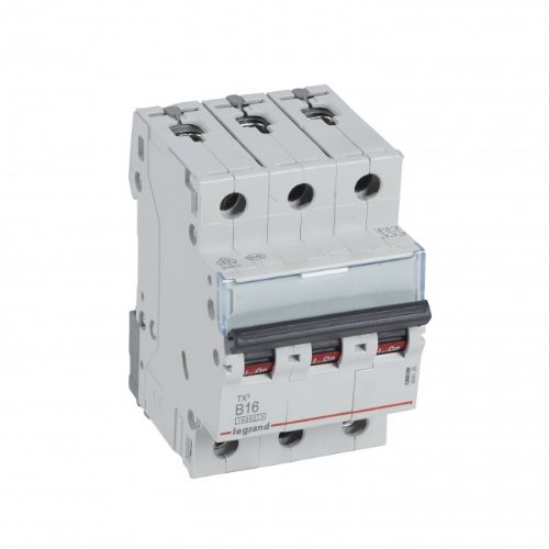 Изображение Moodulkaitselüliti TX3, 3P, 16A, B, 10kA, Legrand 