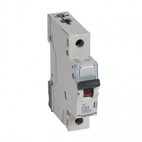 Изображение Moodulkaitselüliti TX3, 1P, 63A, C, 6kA, Legrand 