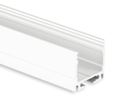 Изображение LED Profiil PN8 19,2x18,1x2000mm Riba max 16mm Alu Galaxy 