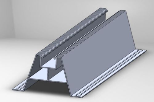 Picture of Kinnitus trapetsprofiilile L400 (110x60) , CORAB Solar 