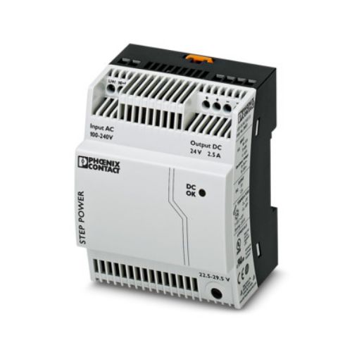 Picture of Toiteplokk (4 moodulit) STEP, 24VDC 2.5A 60W, 100-240VAC, Phoenix 