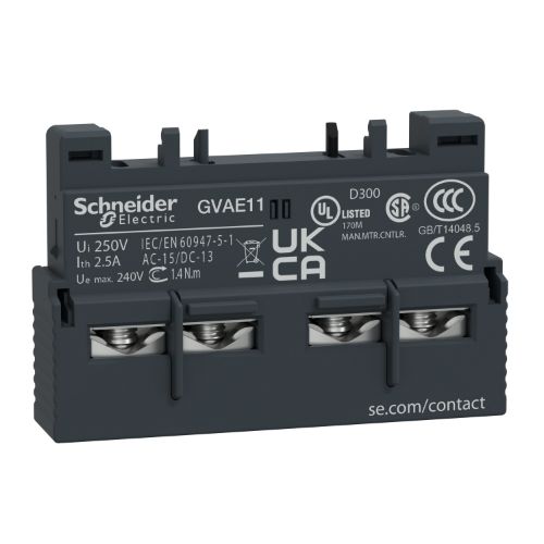 Picture of Pealmine abikontakt NO+NC, GV2 , Schneider 