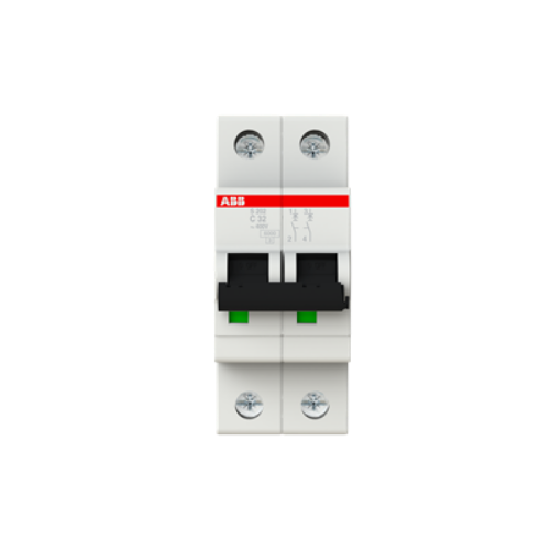 Изображение Moodulkaitselüliti S200 2P, 32A, C, 6kA, ABB 