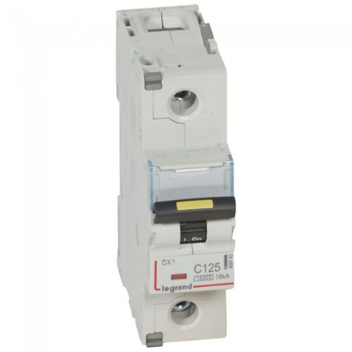 Изображение Moodulkaitselüliti DX3, 1P, 125A, C, 10kA/16kA, 1.5mod, Legrand 