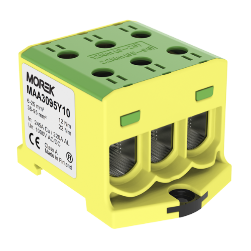 Изображение Hargnemisklemm OTL95-3 ko/ro 3xAl/Cu 6-95mm², 1000V, Morek 