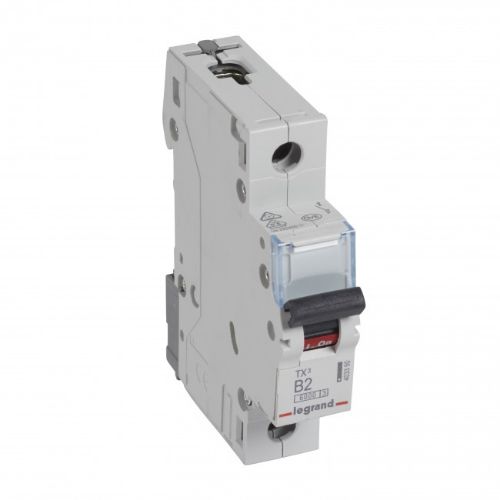 Изображение Moodulkaitselüliti TX3, 1P, 2A, B, 6kA, Legrand 