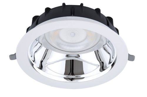 Изображение Allvalgusti Performer HG 15W/840 1650lm UGR19 IP44 Ava 200mm Valge/hõbe Opple 