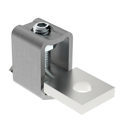 Изображение Seadmeklemm OL185, M10, Al/Cu, 1x95-185mm², roostevaba raam, Morek 