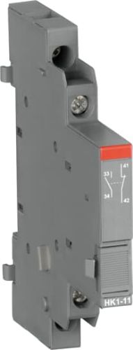 Изображение Abikontakt 1NO+1NC, paremale küljele MS116/MS132/MS165, ABB 