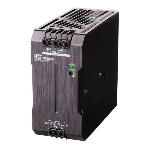 Изображение Toiteplokk S8VK-G, 24VDC 10A 240W, 100-240VAC/90-350VDC, Omron 