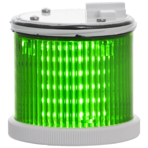 Picture of Lüli- TWS LED M valgusmoodul, roheline, 24AC/DC, Ø 70mm  vilkuv, pidev, hall korpus, IP66, Sirena 
