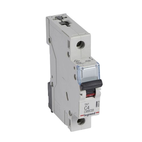 Изображение Moodulkaitselüliti TX3, 1P, 4A, C, 6kA, Legrand 