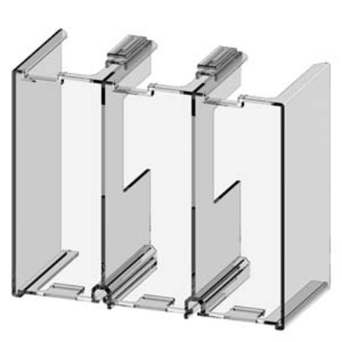 Изображение terminal cover for busbar connections or on box terminal frame size S10 and S12 from 3RT1, , Siemens