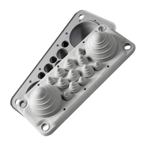 Picture of Multiläbiviik LMC14, IP54, RAL7035 hall, tüüblitega, Morek 