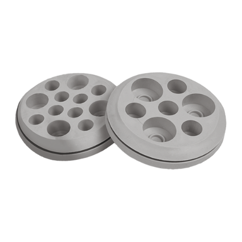 Picture of Multiläbiviik M50, kummi, ümmargune MGD12, IP54, RAL7035 hall, Morek 