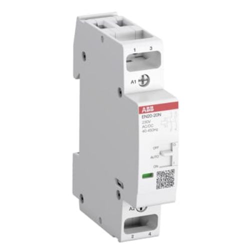 Изображение Moodulkontaktor 20A 2NO 230VAC/DC 1 moodul, Auto-On-Off, ABB 