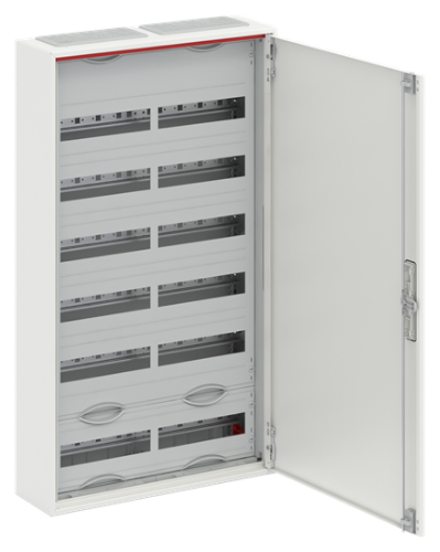 Изображение Moodulkilp CA26V, pinnapealne, 144m(2x6x12), IP44, valge, N/PE komplektis, 950x550x160mm, ABB 