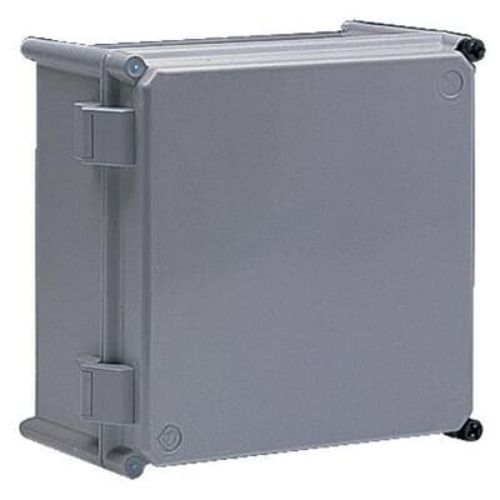 Picture of Polüester kilp APO 51 hall kaas hingedel IP55 488x302x175mm, ABB 