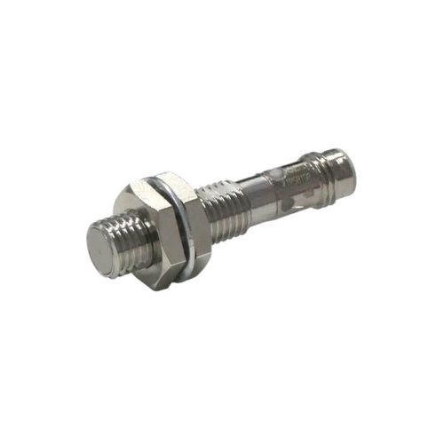 Изображение Ind.andur E2E, M8, Sn=2mm, Shielded, PNP-NO, SUS korpus 39mm, IO-Link, pistik M8 3-pin, Omron 