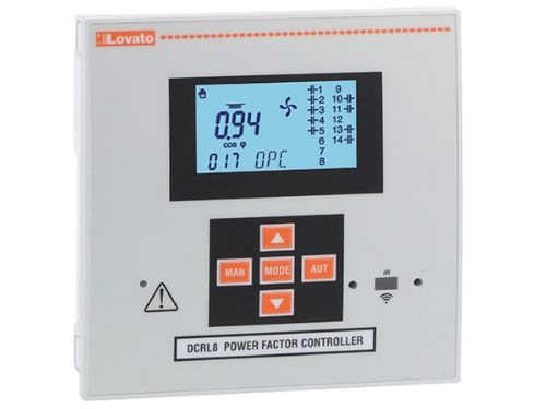 Изображение Cos-f regulaator 8 astet 144x144 laiendatav max. 3 moodul IP54 /AJ-2-D/ 