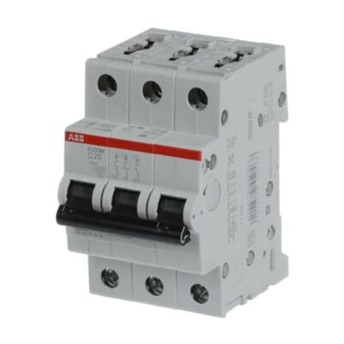 Picture of Moodulkaitselüliti S200M, 3P, 20A, C, 10kA, ABB 