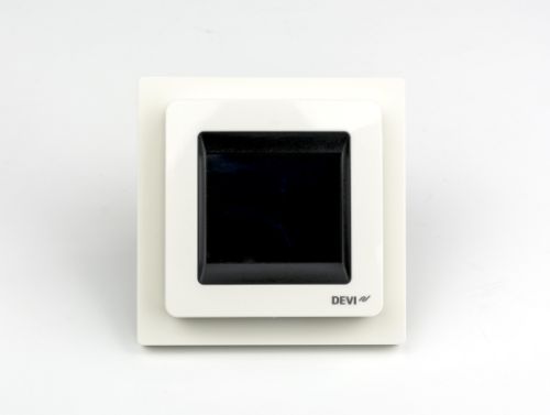 Picture of Termostaat Devireg Touch valge 16A 5...45C põrand, 5...35C õhk, DEVI 