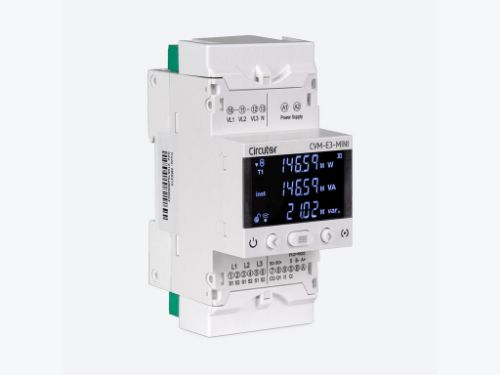 Picture of Võrguanalüsaator CVM-E3-MINI-FLEX-485-IC 3F 400V Rogowski, DIN-liistule Modbus/RTU, BACnet, Circutor