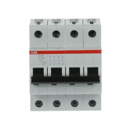Picture of Moodulkaitselüliti S200 4P, 32A, C, 6kA, ABB 