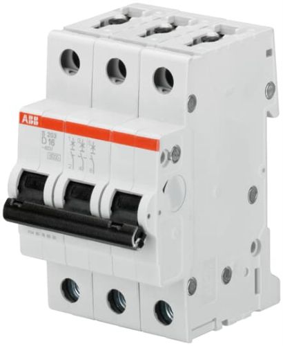 Picture of Moodulkaitselüliti S200 3P, 32A, D, 6kA, ABB 