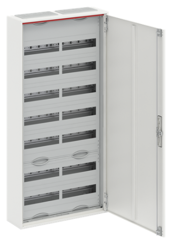 Изображение Moodulkilp CA27V, pinnapealne, 168m(2x7x12), IP44, valge, N/PE komplektis, 1100x550x160mm, ABB 